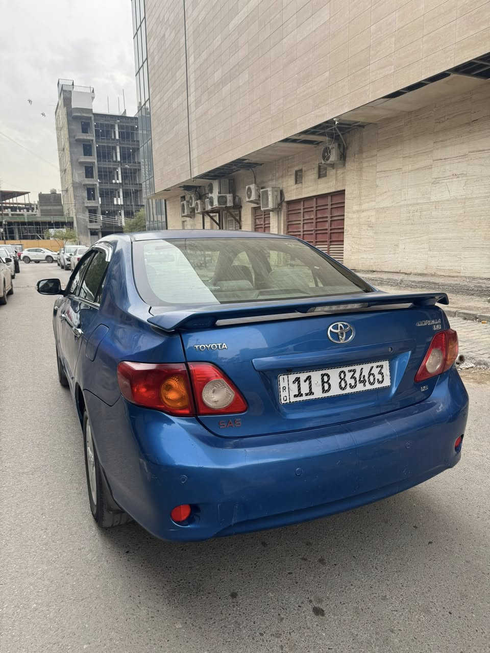 كورلا 2008 خليجي مال ساز
كير مكينه صدر تبريد كله مكفول
شاشه مري شفط 
اي ضربه اي داخل مابيهه 
غرفتهه بلاديه وضع شركه
بيهه بلابواب صبغ فقط
وبيهه جراد حاليا 
السعر 100 وبيه شي بسيط
بغداد بأسمي تحويل مباشر
***********
