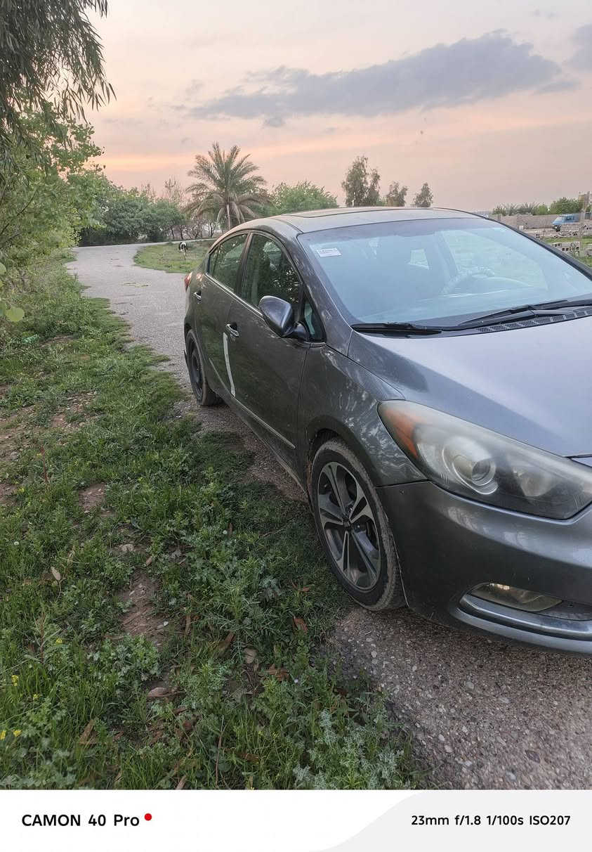 سلام عليكم كيا فورتي موديل 2014مكينه  GDI بيه صرف وضرر قطعتين جاملق امامي وبنيد مصبوخ مكاني ديالى رقم *********** سعر105وبيه مجال للطيبين
