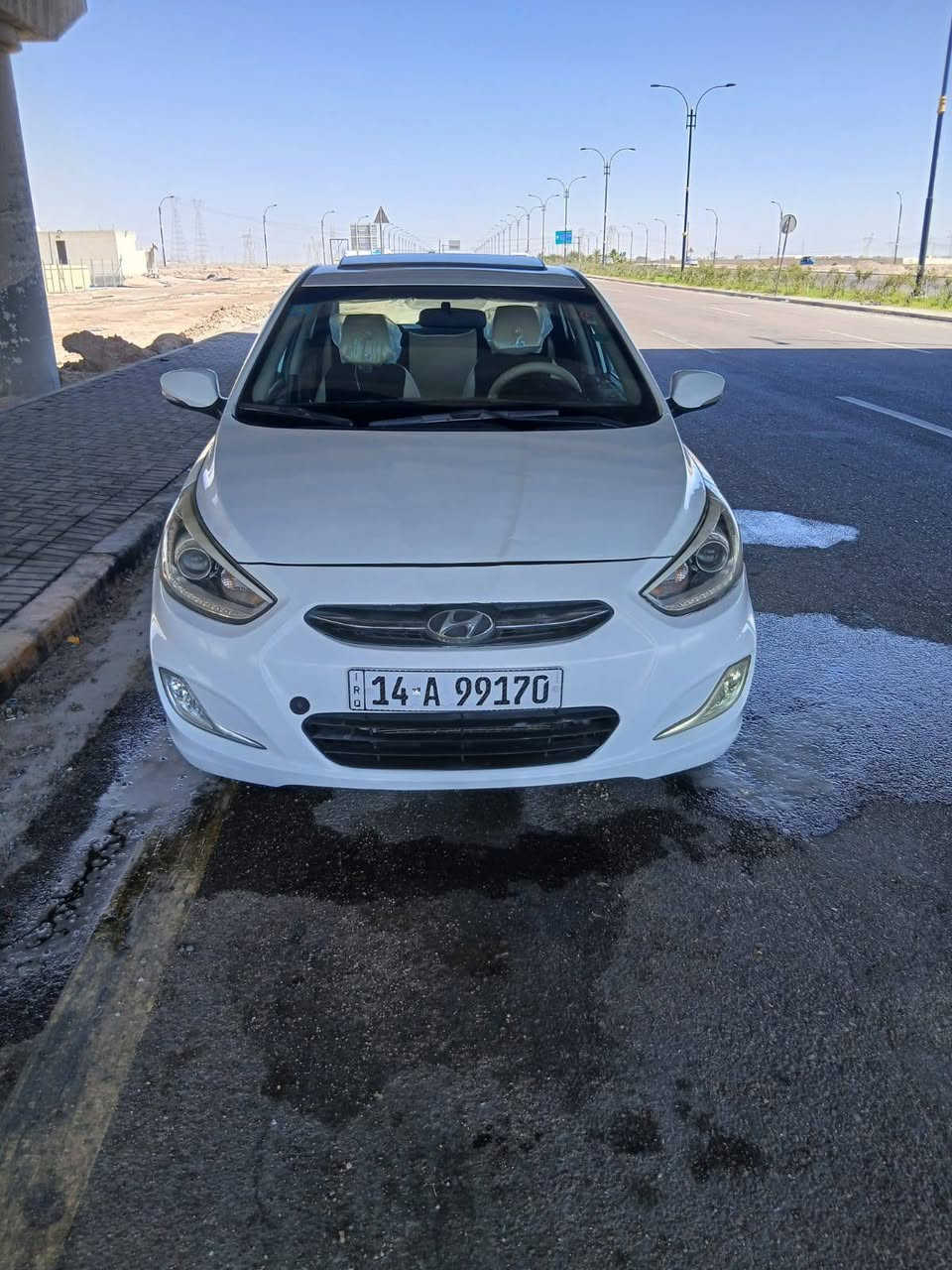 السلام عليكم.
اكسنت موديل ٢٠١٦ رقم انكليزي سنويه لل٣١
بيها صبغ جاملغ امامي جهة السائق وبيها طخات شوف العين بسيطات جدا  
مكينه وكير وتبريد وحداده وتخم تاير جديد راعيها صديقي .
حجم المحرك ١٦٠٠ دوش 
السياره جديده بمعنى الكلمه. بالعافيه ع الياخذها 
مكاني بالبصره 
السعر 93وبيها مجال للشراي لمايشلع گلبي 
*********** 
مكلف بالنشر.....
