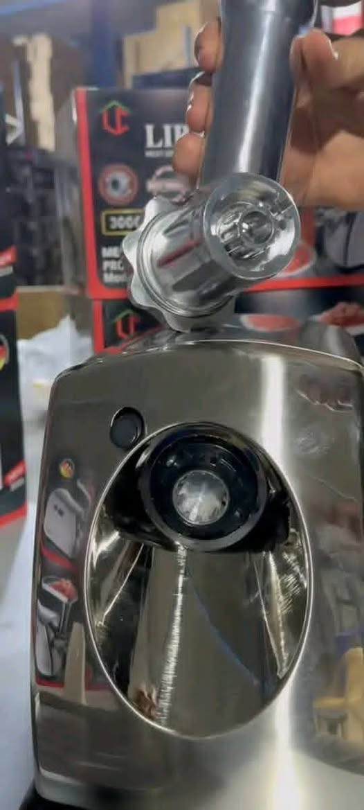 (شعارنا افحص يلا تحاسب لمندوب)
ستانلس ستيل مع دشالي حديد ✅ مع ضمان الفحص معجبكم لاتنطي فلوس للمندوب 🔥 بسعر مناسب 

المواصفات ✅ 
✅ شفرات حادة من الفولاذ عالي الجودة
✅ ثلاث درجات لفرم اللحوم
✅ وظيفة عكسية
✅ ملحق خاص لصنع النقانق 
✅ يتميز المنتج بسهولة التنظيف 
✅ الطاقة: 3000 واط
✅ ضمان لمدة سنة من تاريخ الشراء

للحجز والاستفسار مراسلتنا على الصفحة📝📝📝


**إذا كنت صاحب هذا الإعلان وتريد حذفه لأي سبب، رجاءا أرسل رسالة إلى الدعم الفني**