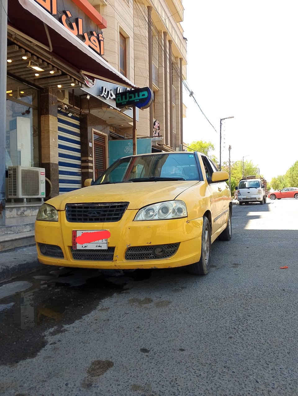 شيري موديل ١١ بلادي للبيع فقط مكينه مجفت جديد كير حاويه قبل ٣ اشهر شديت تبريد شغال من الاخير ب٢٢ ورقة تلفون *********** بغداد بسمي  سياره
