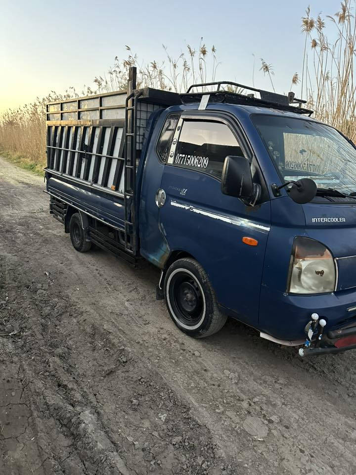 هونداي بورتر موديل 2008
السعر 79وبي مجال
ديالى 
***********
