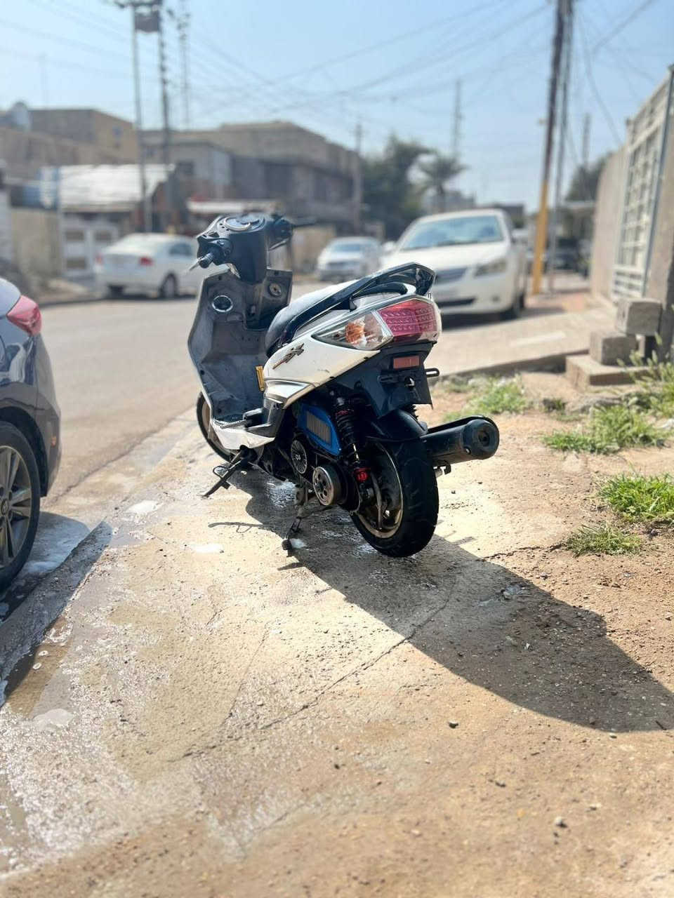 السلام عليكم
سكنس فحل نوزل خطين طلاعات الدراجه قبل 4 اشهر نازله من الرمبه دراجه نضيفه و بيها غراض 

يدات ncy اصليه

جاملغ امامي 

صدر رياضي اصلي 

صينيه ncy 

قاعده رقم شاصي و براغي دواسه

فج برمبو ما مشدود لان نقص تعلاوه صدر

كلج امامي WF

دبلات خلفيه 

فلتر شوته KS

جويتر جبير 

قبق فلاوين RGS 

و نواعم مثل لايت زنون و لدات متغيره و اشاير اماميه 

مكاني بغداد حي الجهاد *********** بي واتس
