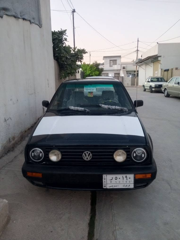 كولف موديل 91 رقم كركوك سنويه عاج منتهي من 21 شرط تحويل دفتر بانزين محرك عسكري كير محرك صدر بشرط سياره جاهز كولش حلو مكان كركوك رقم هاتف *********** سعر 25 شراي خابر رقم اوتدلل بيع نقد كركوك, العراق
