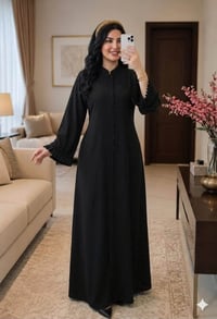 عباية سوداء • دانتيل فاخر • كوالتي عالي