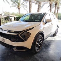 للبيع فقط كيا سبورتج 2025 وارد أمريكي  حادث دعاميه وخشم الجاملغ  وبنيد...