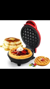 ماكينة وافل • 350 واط • تسخين سريع