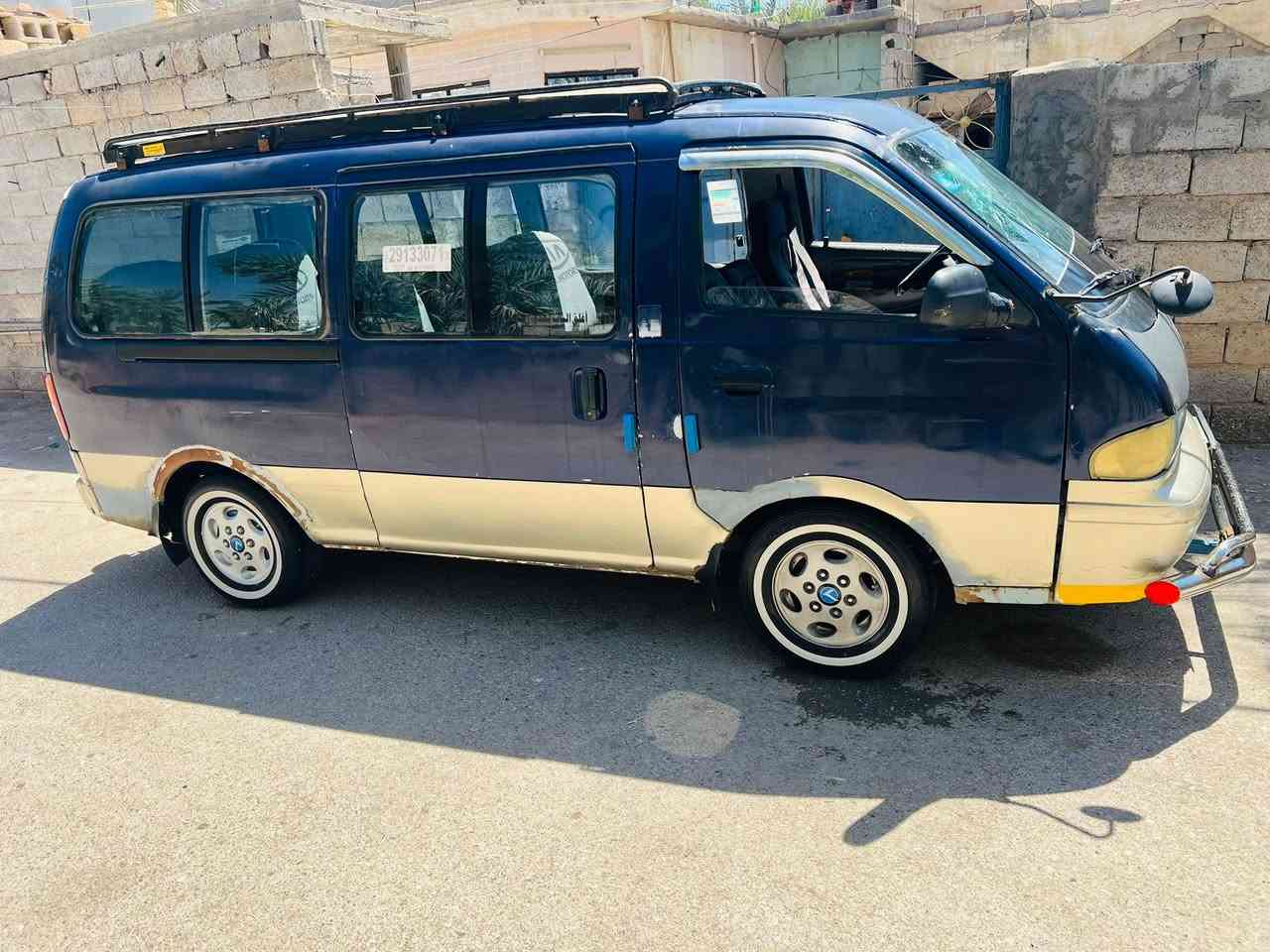 السلام عليكم كيا بريجو موديل ٩٧سنوية ل٣١ رقم بغداد انكليزي مصفرة هيئة وغرمات خط وبحث جديد تخم تاير صدر امامي خلفي جديد محرك اكسل شواصي خير من الله العنوان ديالى السعر ٥٨ وبيها مجال الاتصال والاستفسار على الرقم ***********
