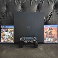 بلي 4 • بلاي ستيشن 4 • PS4 Slim • جهاز نظيف • لوج ستيكر • يدة اصلية • ...