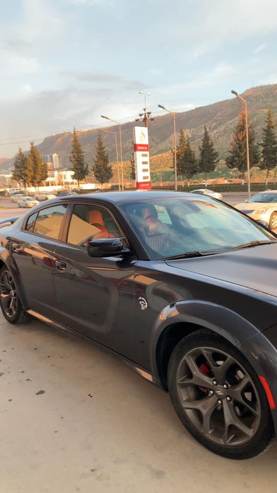 دوج جارجر 2018للبيع sxt محور وايد بدي كامل ضرر سياره داخله كلين للعراق بيها بس داخل العراق قطعتين ونص صبغ رقم شمالي كير ومكينه شرط .  ***********
