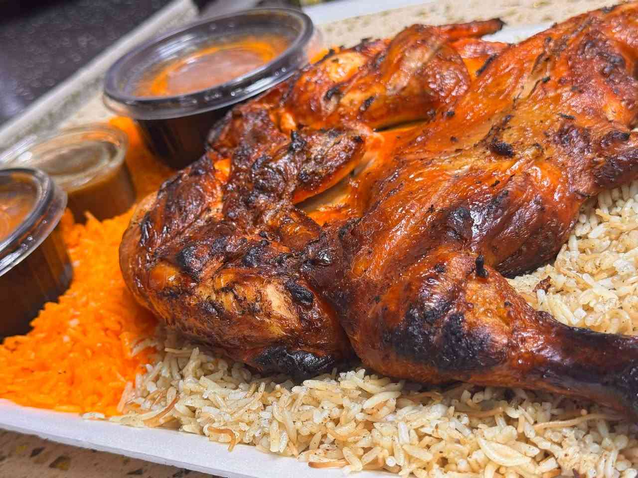 مستمرين وياكم بالعروض وتدللون 

#الطعم_هو_الي_يحكم 
دجاج مسكوف🍗+تمن مندي+تمن برياني 🍚+الصلصة🍝+ماعون طرشي + 2كاسة مرق +خبز كل هذا العرض ب ١١ الاف دينار
نص دجاجة مع تمن برياني +تمن مندي مع الصلصة الخاصة مع طرشي مع كاسة مرق مع خبز 
 السعر ٦٠٠٠
 
ونتمنى لكم اطيب الاوقات 
المكان📍 الكوت/العزة القديمة سوق العزة
يتوفر لدينا خدمة توصيل🚕 
 رقم الحجز 📞***********📞
@أبرز المعجبين@
#مطاعم #الكوت #واسط #ترند #اكسبلور #مطاعم_العراق #مطاعم #هاشتاك #ترندات #العراق #شيفات #دجاج
