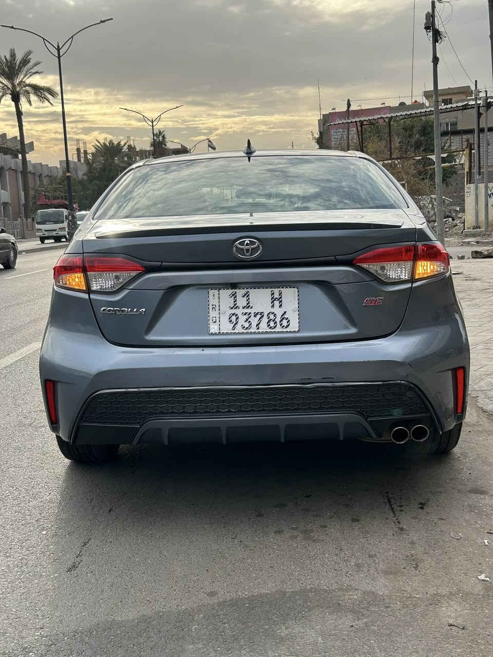 سلام عليكم كورلة 2020 SE  فول. موصفات فتحة بصمت باب شيفتات استيرن  وبعد بيهة موصفات هواي.  بصمتين بيهة  حادث السيارة جاملغ امامي. فقط. بل العراق بيهة طهة جوة قبق البانزين 
السيارة عليهة ادامة كاملة من دهن كير بلكات مجاول. فلاتر شوتة فلتر بانزين كاملة السيارة السيارة بسمي. سنوية جديدة رقم جديد السيارة نقصة دبل فقط. تعبان مكاني. الوزيرية. 
السعر 125 وبيهة مجال 
***********
