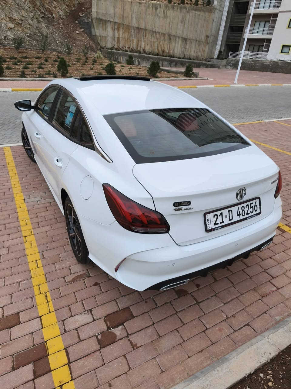 Mg Gt 2024 luxury 
 فول مواسەفوات ، ژ.م (***********) ٥ ساڵ زەمانی شەریکەیەی ماوە ، mg gt ئەسلیە تۆربۆ ، لە دەعامی بۆ دەعامی بە شەرت تەنها پەلەیک کارت و پەلەیک pdr هەیە رەسمی سۆنەرم داناوە ، تەنها ٣٣ هەزار ڕۆشتووە ،گێر و مەکینە و هەموو گیانی بە شەرت ، کامێرا ٣٦٠ ، ڕادار ، کوشن کارەبا ، گێچ ئەلکترۆنی ، ئاوێنە شەفت ، گێری سەر سوکان، گێر کوبرا ، واتا لەم جۆرە فول تری نیە ، بە ناوی خۆمەوەیە ، نرخ ١٢٧ وەرەقە و کەمێک مەجال. تێبینی/ ٣٥٠ هەزار غەرامەی تێدایە راستەوخۆ دوای مامەلە وەری دەگریتەوە.
