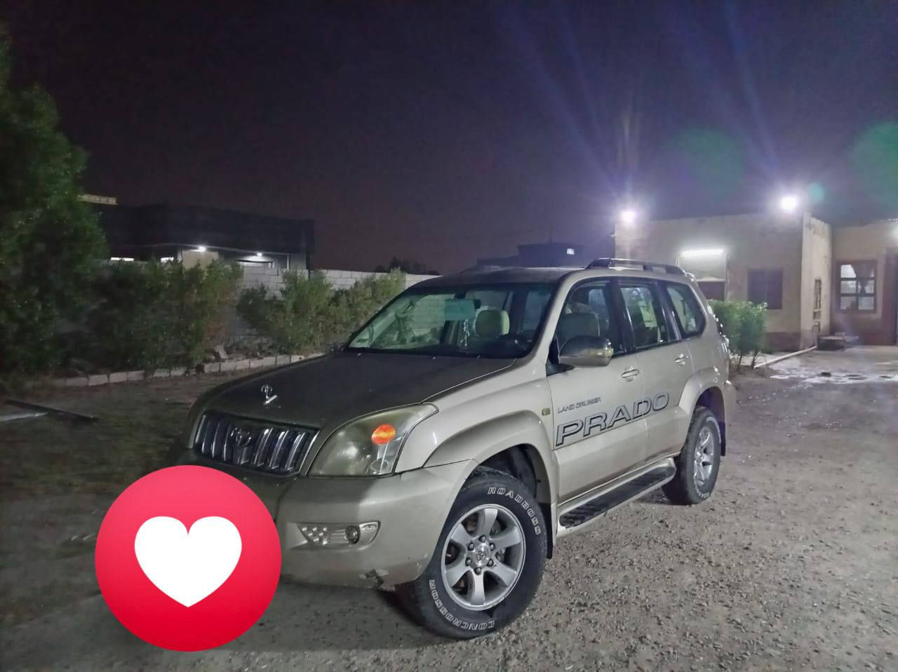 السلام عليكم سياره برادو موديل 2007 مكينة كير خير من الله تبريد تذفئه مكينه ٦ سلندر كير اوتماتيك دفع رباعي رقم دهوك انكليزي بسمي بيه صبغ حزام جماليه سعر خاص عنوان بغداد ابي غريب ***********
