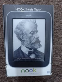 قارئ كتب • نوك بوك أبيض وأسود • شاشة ملونة مشغل موسيقى