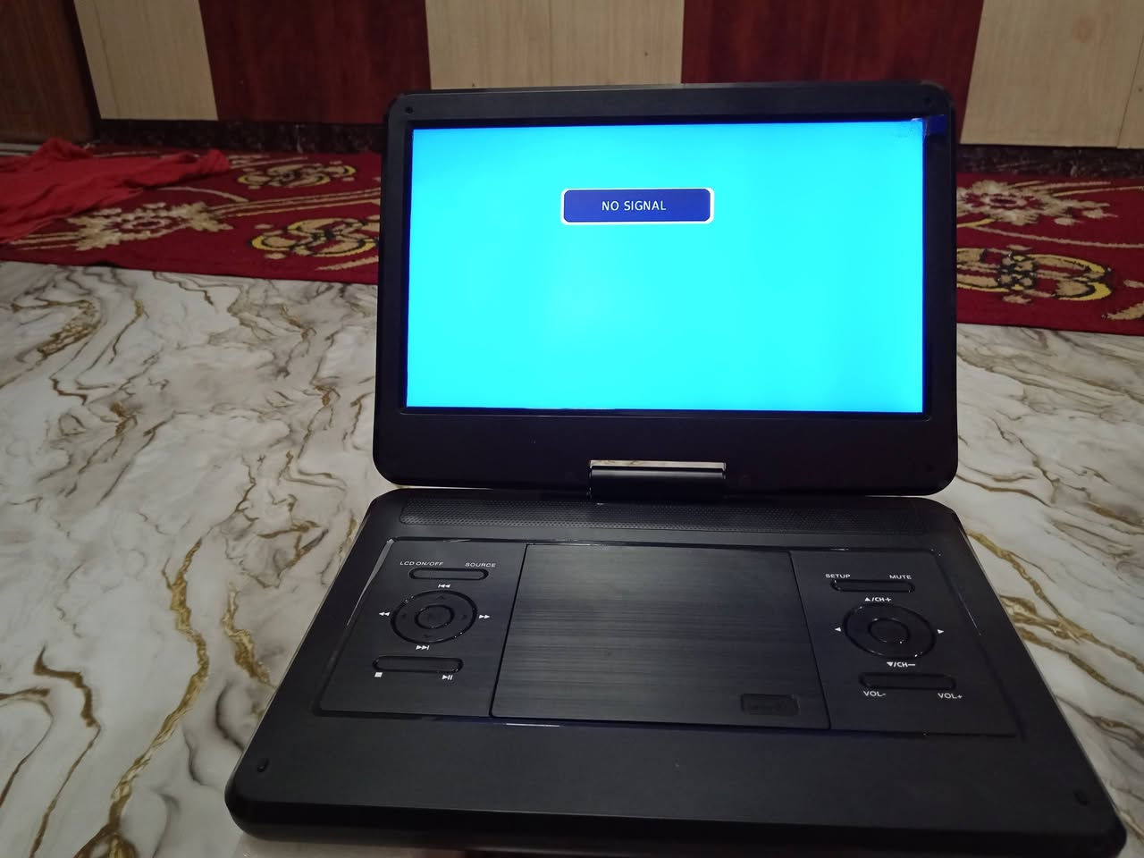 الجهاز غير مستخدم 
دفدي حجم 14 انج شحن.
 يدعم البث الرقمي

بطاريات ليثيوم طويلة الأمد

تدوم أكثر من 5 ساعات

يعمل بطاقه 12 فولت

منفذ HD

منفذ قرص

منفذ رام

منفذ ssd

منفذ فلاش

يدعم تشغيل الكاميرات بدقه عاليه جدا

الملحقات فيش

محوله 12 فولت
ريمونت كونترول
للإستفسار واتساب واتصال
***********
