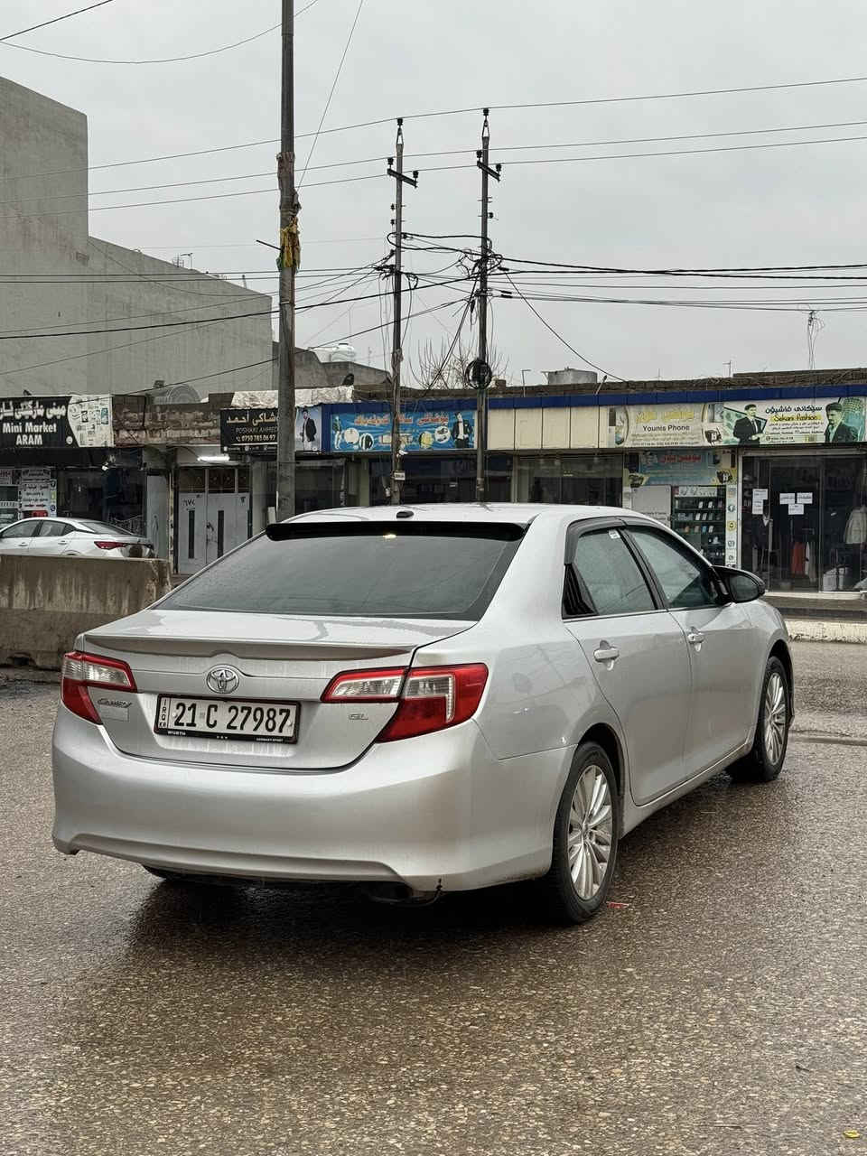 تويوتا كامري 2015 خليجي 
سعر 110 ورقة 
رقم سنويه جديد 2028
هززه جديد 2026/8
گير محرك تبريد تدفئه كهربائيات بشرط
بيها 5 قطع صبغ
حادث جاملغ خلفي 
بجم كبس سيارة جديد نضيف
عنوان قضاء بردرش/دهوك
تلفون واتساب فايبر
***********
———————————————————
كامري 2015 خليجي
نرخ 110 ورقة
رقم و سنوي نوي 2028
هززه نوي 2026/8
گير و مكينه و تبريد و كاره باييات به شه رت
5 پارچه بوياغ
جاملغي پشتي ليدرانه
پيش كپس
ناونيشان قه زاي بردرش/دهوك
تلفون واتساب فايبر
***********
