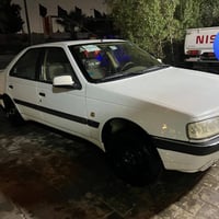 بيجو ٢٠١٣  بيه صبغ باب خلف السائق والسياره نظيفة خير من الله السعر ٥٠ ...