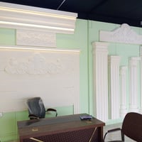 المدائن الوردية • ديكور واجهات • فوم تركي