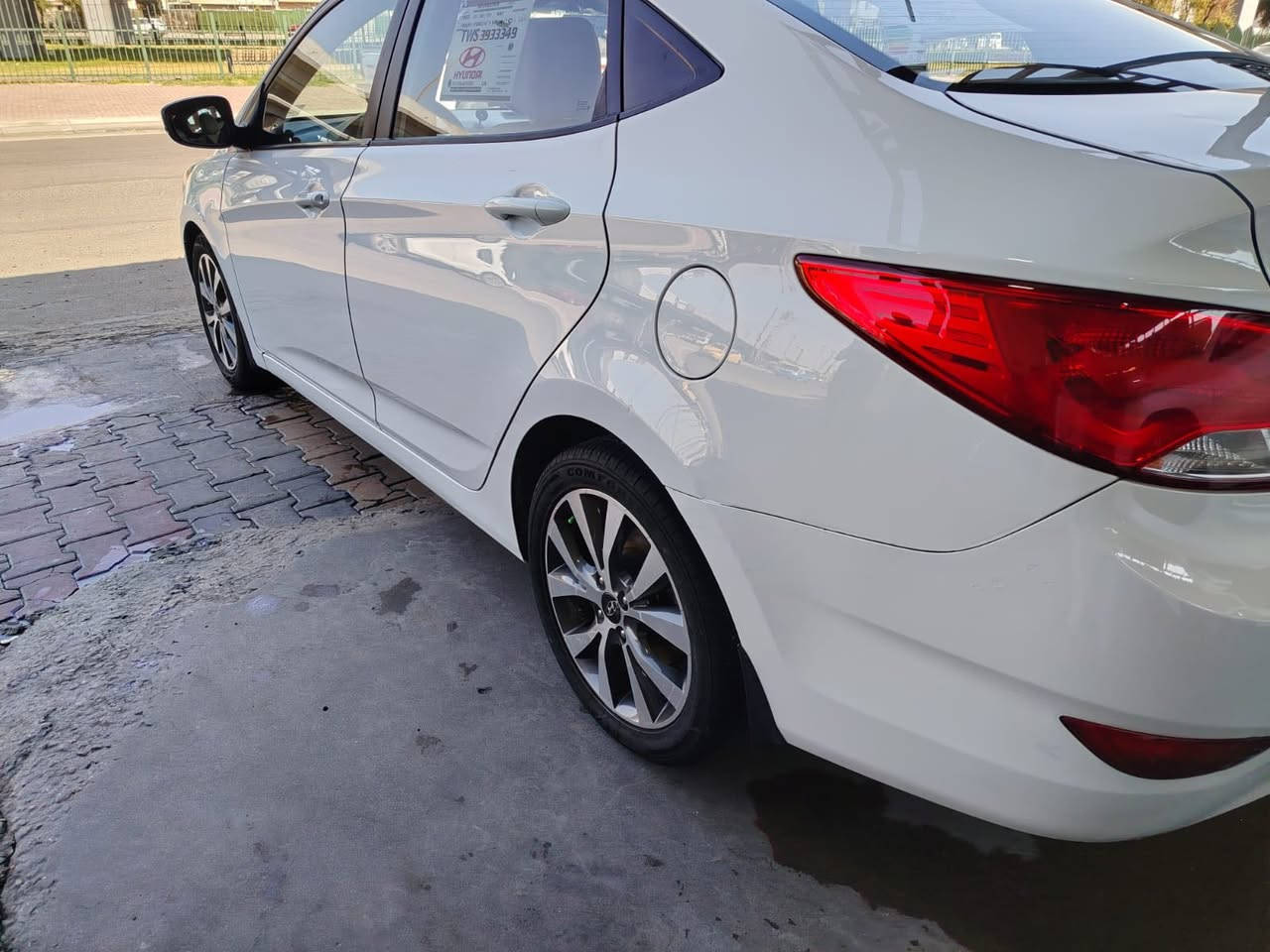 السلام عليكم اكسنت 2016 السيارة استخدام شخصي ماشية 140 اي نقص مابيها مكينة 1600قطرتين مكاني بغداد الحرية السعر 117 رقم ***********
