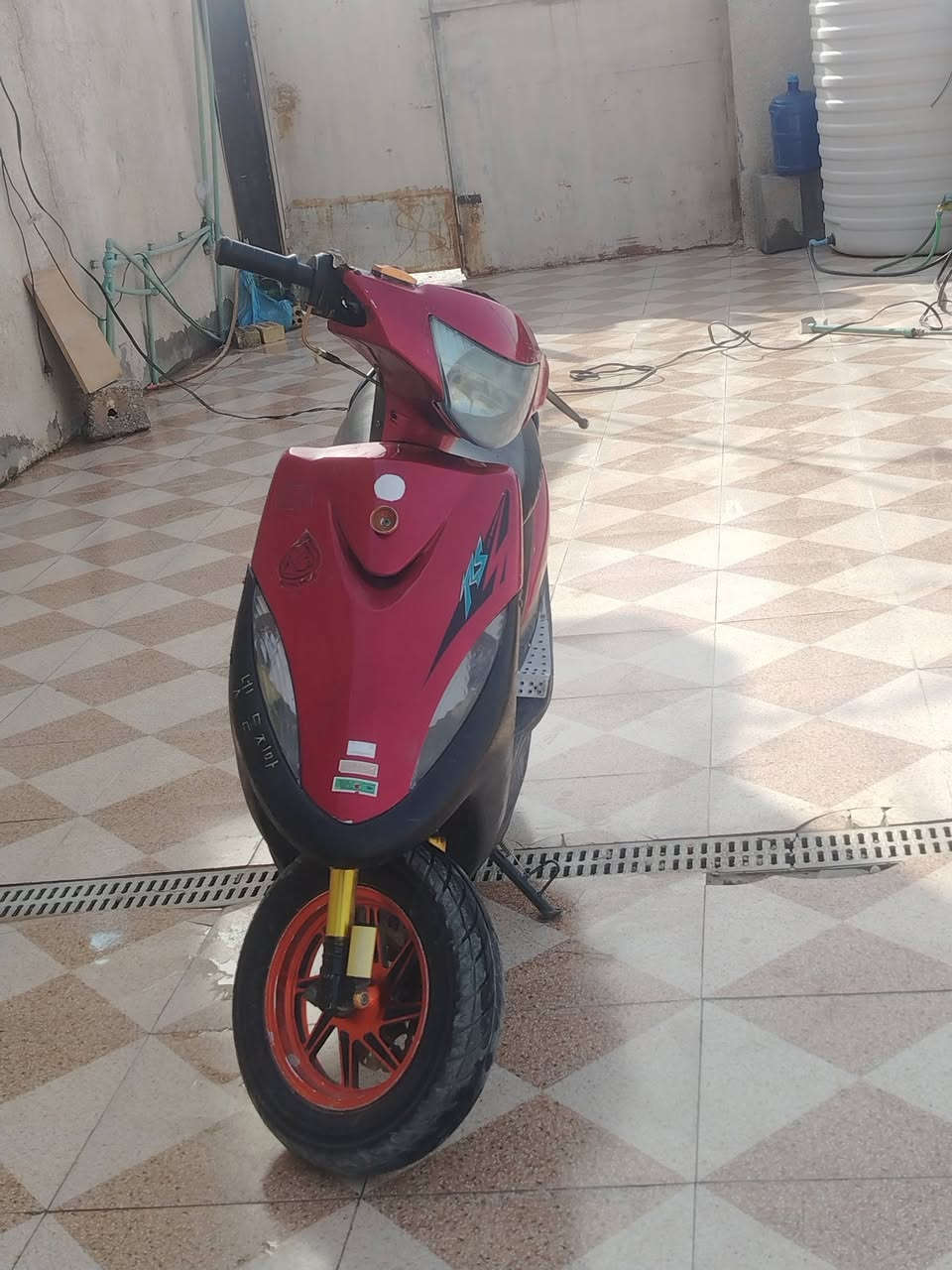 ماكس عدله بوشه55 دراجه شلعه شك الكاع سعر 550وبيها مجال حك جيه رقم الهاتف ***********بي واتساب دراجه يحتاجلها ترتيب
