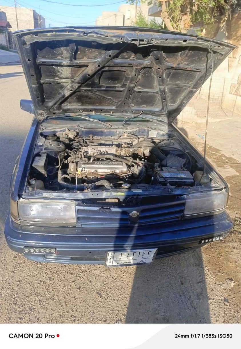 نيسان كايلبر موديل 1993 للبيع شرط التحويل سيارة كلشي مناقصها شغل وطلع السعر 23 وبيها مجال الاتصال ***********
