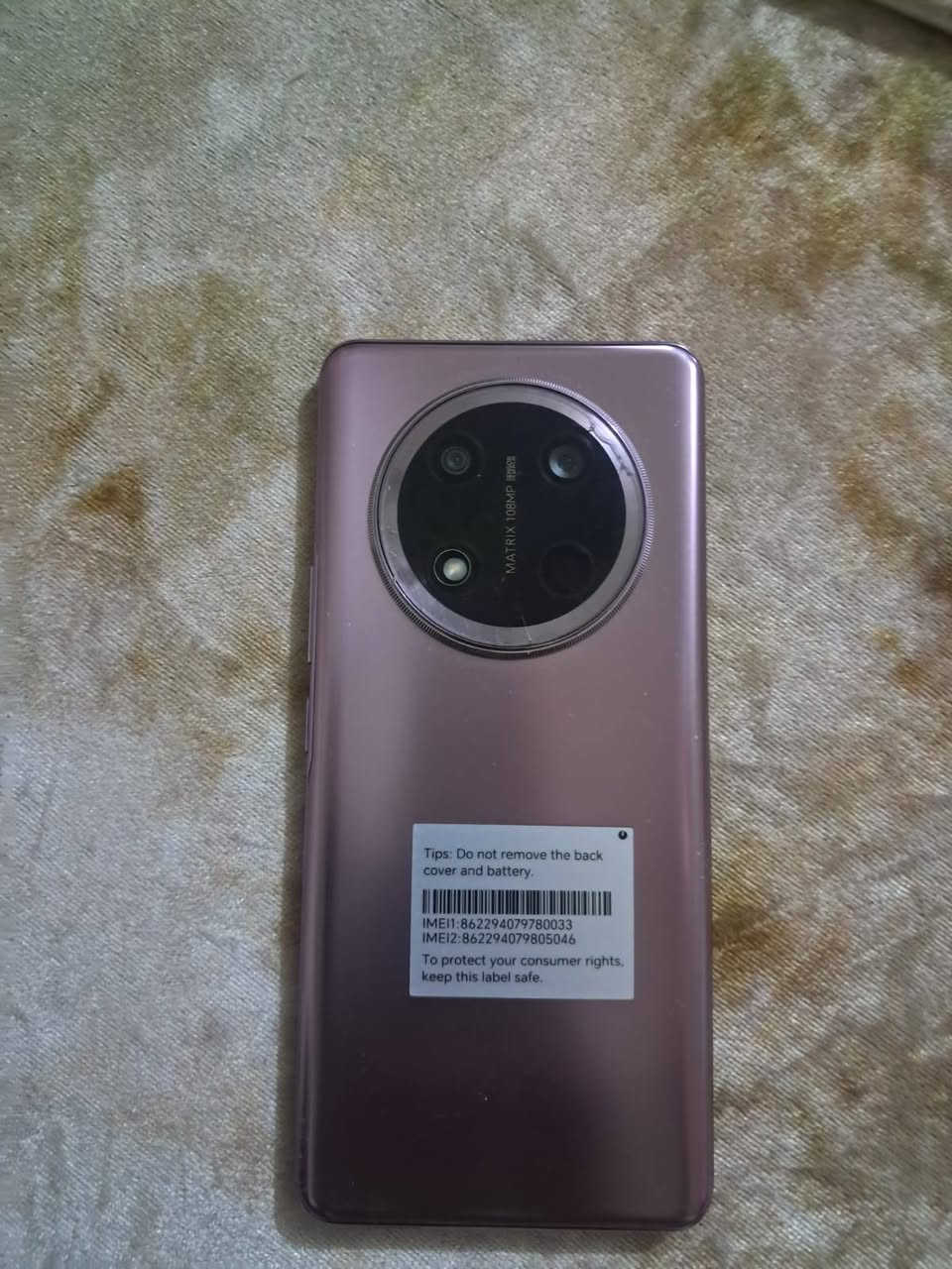 هونر x9c جديد
 ذاكره 256
 عشوائيه 12
غراضه كامله
نضافه 100/100
عنواني النساف 
تواصل خاص او إتصال 
***********
