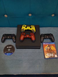 بلي فور سلم نضيف وما داخل تصليح  اونلاين واليدات كلهن شغاله وياه قرصين...