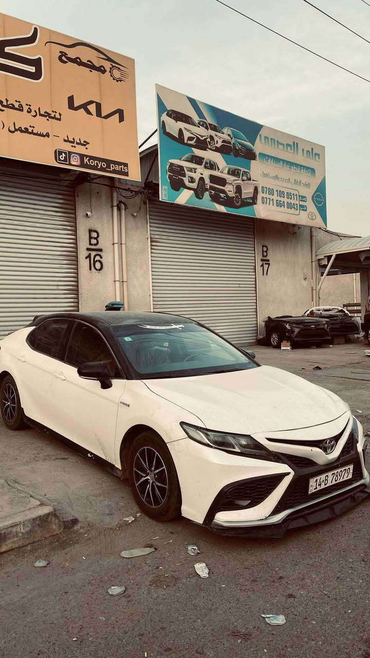 سلام عليكم 
كامري موديل 2023 معلاية هايبرد وبانزين 
بأسمي تحويل اكفل گير ومكينة وبطارية 
مصبوغة عام مابيها نواقص السعر ١٢٠ 
مكلف بلنشر 
*********** البصرة, العراق

