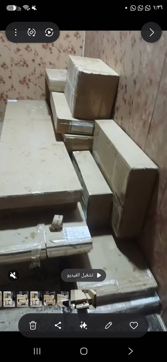 الجربوعيه الاولى غرفه بيع مـــستعجل كلش  بعد بلكرتون 
للتواصل واتـسـاب لاضيع الفرصه بااقل سعره🏃‍♀️🏃‍♀️
  
عدكم غرفة نوم أو أثاث مستخدم وتريدون بيع سريع؟
اكتب تم يجيك السعر والرقم 

دزو الصور والتفاصيل على الخاص، ونساعدكم بالبيع بأسرع وقت ممكن 🔥

📞 ***********

أم ليان للأثاث المستخدم 🤍

