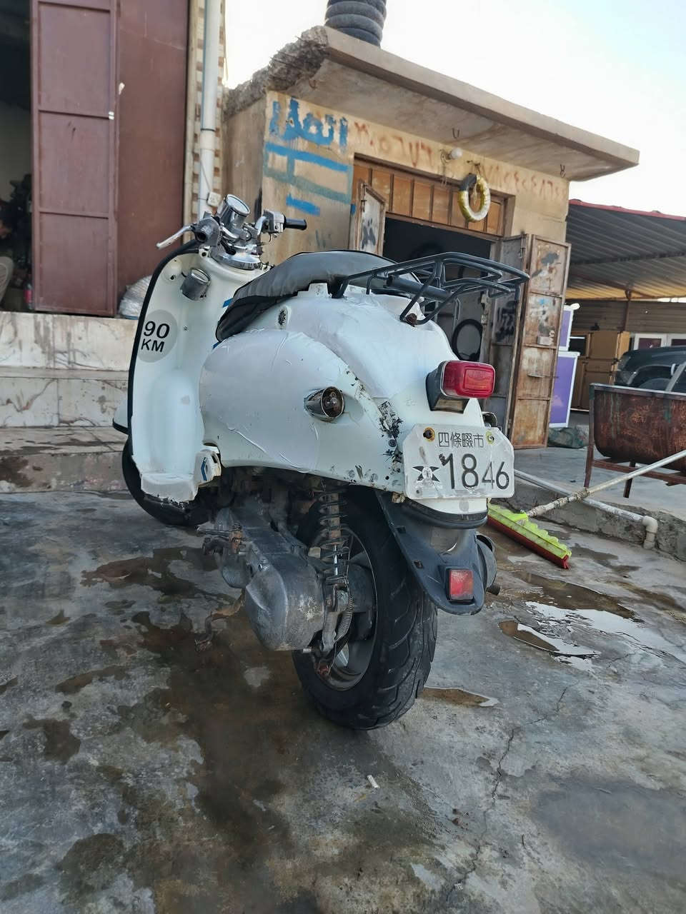 السلام عليكم ماطور ياماها للبيع محرك شرط تواير شرط شغال نشاط فول كهربائيات شغاله لايت هورن شاصي ماملحوم السعر 150وبي مجال ***********
