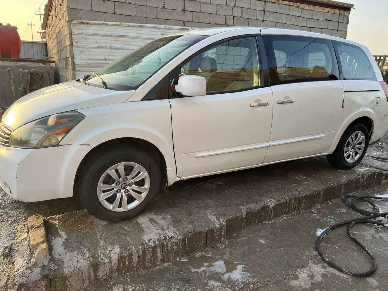 ‏السلام عليكم نيسان Cust 2008 كويست
‏السيارة جاهزة ‏كير ‏توني شهادة قبل يومين مكينة جديدة خير من الله لاتبخير ولا تنقيص  6سلندر 3500
حداديه توني مسوية قبل يومين
‏تبريد خير من الله ثلج ثلاث قطع توني مسوي قبل يومين سيارة سبعة راكب سياحي تخم تاير كهربائيات شغالة سيارة حادثها الربع الأخير يعني مو غرق سيارة جاهزة من الطول لطول رقم بغداد سنوية بعدها ما نافذة تحويل مباشر كشنات متحركة سيارة ما فيها نقص ولا برقي 
داش كاميرا 
‏تحكم السير مسجل دمام مضخم 10 سماعات 
سيارة ما فيها صرفية بنزين 
‏بيع أو مراوس حسب القناعة 
‏*********** او *********** خاص مفتوح ￼
