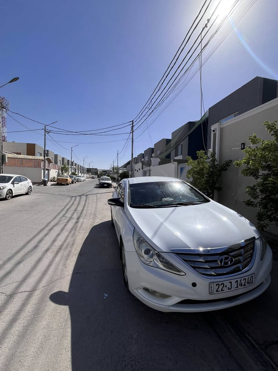 سوناتا 2011 خليجي نص
مكينه 2400 دوش 

مواصفات 

.ويل كب

.حساس خلفي

.كامرة HD

.تحكمات ستيرن جهتين

سيارة جاهزة مكينه گير 
حدادية بيها بارد بالچاملغ السايق شبر وشبر بالباب مال السايق

مكاني نجف

رقمها اربيل وكالة بسمي 

السعر 128 وبيها مجال 

للاتصال ***********"
