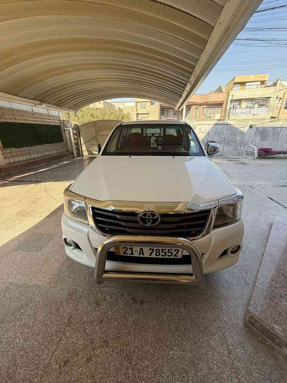 السلام عليكم 🫡 
للبيع 💵
تيوتا هايلوكس 2014 💪
كير عادي سعودي 🇸🇦
مكفوله كفاله عامه والسونار مرفق بالصور سياره بعدهي بحاله الوكاله على ايد وحده من 2014 مال بيت السياره دوشمه ارضيه لايلون قماره دوشمه كشنات تخم تاير دنلوب وصيانه والدهن بشركه تيوته كير محرك بالكارتون زيرووووو السياره بسمي رقم سليمانيه تحويل ثاني يوم 
سعر السياره 200$ شديتين 
اتصال على الرقم ***********
