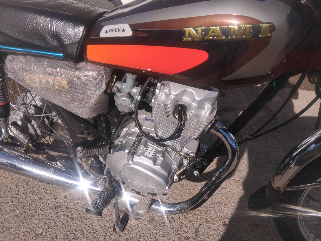 دراجه ايراني 4 كير
موديل 2023
محرك ما مفتوح +مكفول
اورق موجوده اصوليه 
مكاني الشعب حي اور
السعر 650 وبيه مجال 
رقم ***********