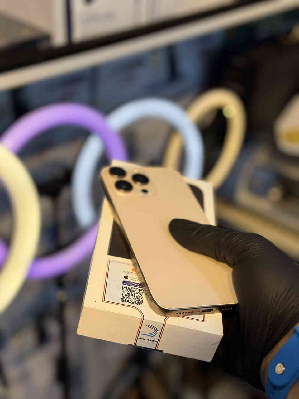 السلام عليكم ايفون ١٦ برو ماكس بطاريه ١٠٠ جهاز مشحون ١١٧ مره وكاله ABM جهاز بلجيس سعره ١٤٢٥ عنواني بابل حله حي الامام***********
