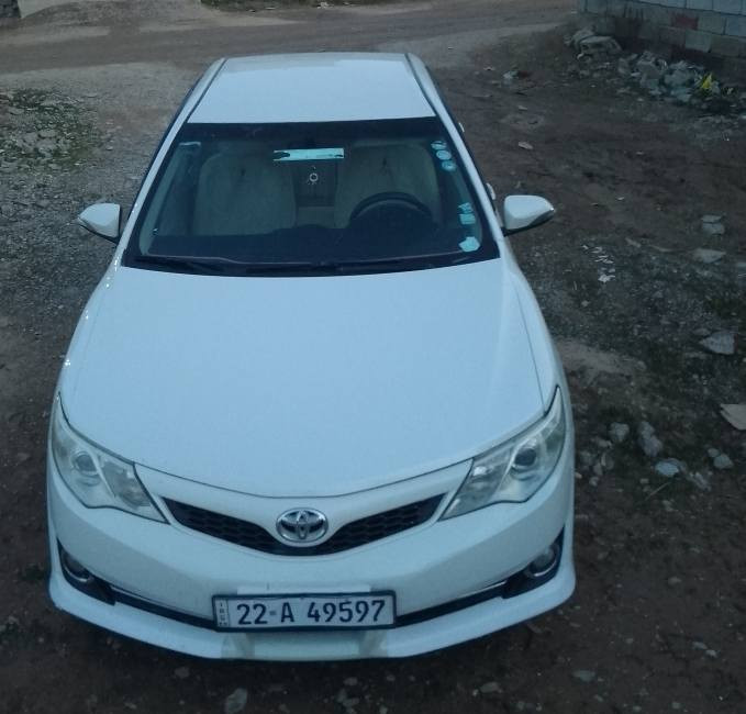 السلام عليكم سياره كامري خليجي 2012 للبيع بيه ضرر فقط تبديل چنطه  للاستفسار الاتصال الرقم ***********
