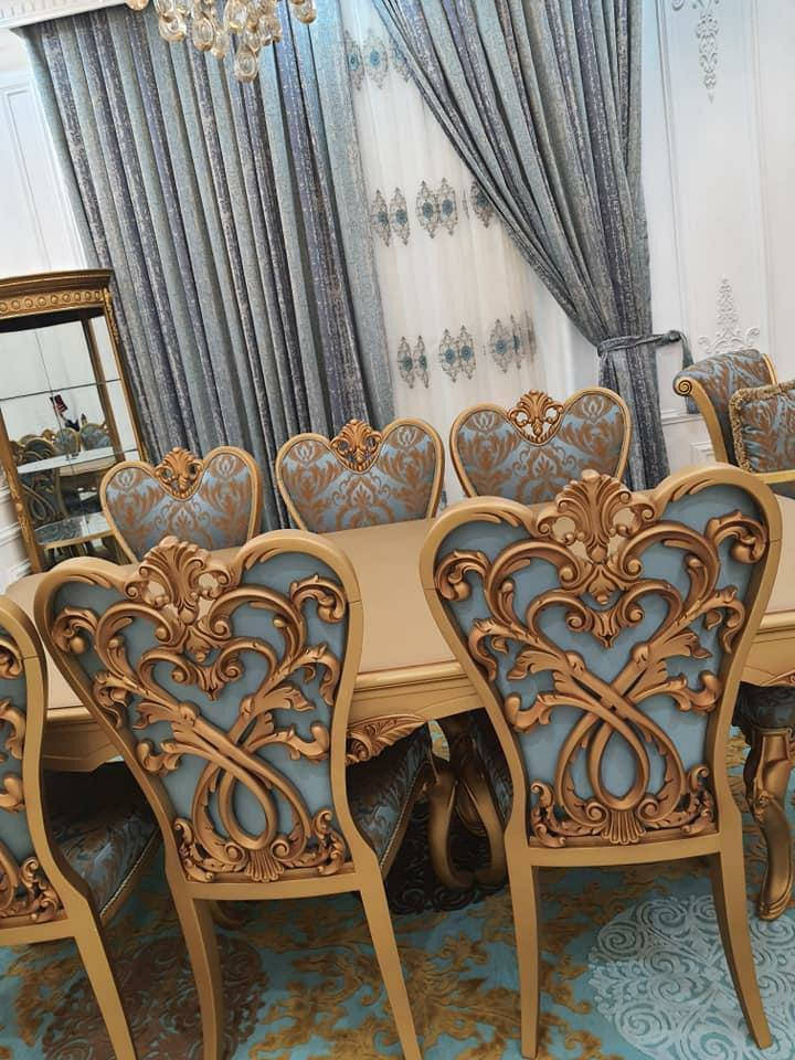 #صالة طعام تركي نظيفه جدا جدا 
#تخم ١٠ مقاعد  #قنفتين + ٤ كراسي 
#ميز طعام رئاسي   ٨  كراسي 
#السعر  3 مليون   بي مجال 
#العنوان : بغداد - المنصور - مقابل مول المنصور 
#الي يريده يتصل بالرقم 
‏‪0774 196 8336‬‏
#واتساب  #واتساب  #واتساب 
يرجى متابعة الصفحه (طلب صداقه ) 
ليصلكم كل ماهو جديد 
نعمل لخدمتكم 
علي البابلي 
للاستفسار الاتصال بالرقم 
‏‪0774 196 8336‬‏
#واتساب  #واتساب #واتساب
