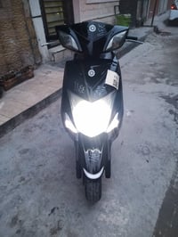 دراجه سكنس لد فحل نوزل خطين قبق نفخ ياباني جديده مال رمبه دراجه  ام ال...