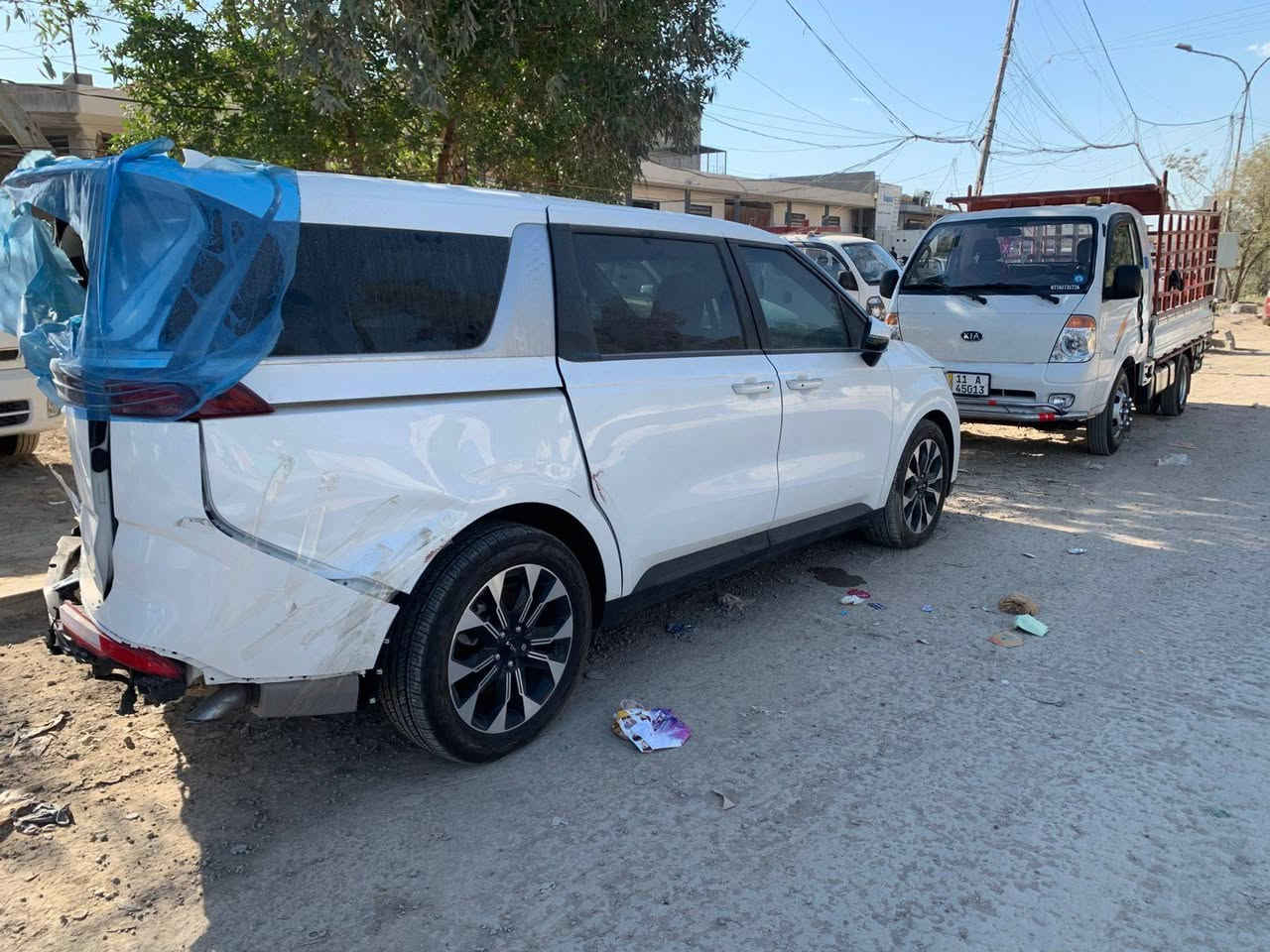 السلام عليكم كيا كرنفال موديل 2024 دخول ليوم عله حادثهة ابيع لسياره بأسمنه داخله كتاب شهداء ماشيه ١٦ الف مواصفات معروفه جميع الايرباكات سليمه موبايل ***********
