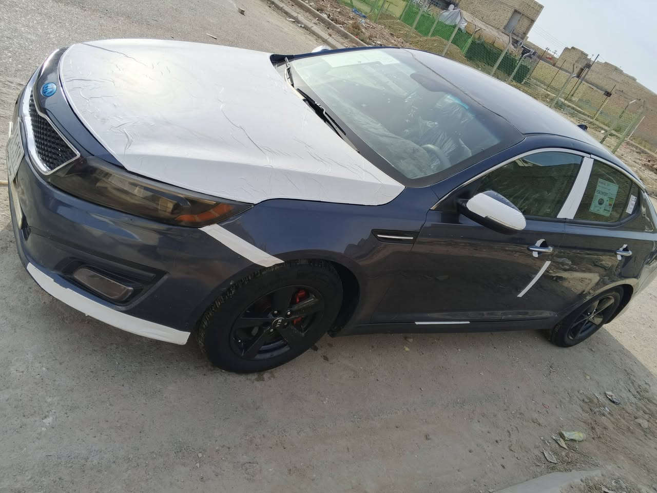 السلام عليكم. اوبتيما موديل 2015 امريكي بدون حادث فقط البنيد مصبوغ البقية مكفول بدون صبغ كفالة عامة جاهزة من كلشي تخم تاير جديد حدادية جديدة شاشة وكامرة مكينة جي دي اي 2400 كير AT جديد صار شهر مشدود بي وصل ضمان رقم ميسان راعيها في ميسان مكانها في ميسان نهاوند سنوية 2028 
السعر 110 وبيها مجال ***********
