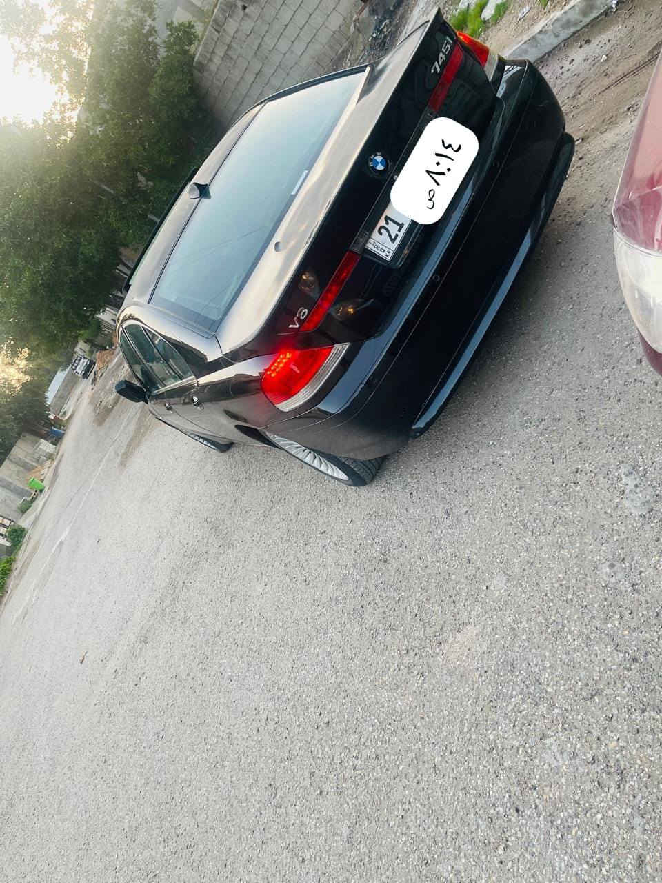 السلام عليكم ورحمة الله وبركاته للبيع للبيع او المراوس حسب القناعة
بي ام باخرة لون اسود ميتاليك حجم 745i باب قصير خليجي وكالة العروش موديل 2003 رقم سليمانية باسم ولد صديقي تحويل ثاني يوم السيارة هزة وبراد ورقم كله الجديد 

الالسيارة فول مواصفات الى الاخير محرك 8 سلندر 

السيارة شلعة وتسارع مخيف بسم الله ما شاء الله 

كير ومحرك كله بشرط لوك 

بصمة وفتحة 

تحكم ستيرن فول

مري شفط وقلاب وي البك  

تدفئة بلمقاعد 

المقاعد جلد وكهرباء 

7 وضعيات للكشن وخزن ميموري 

استرين هيتر وكهرباء 

بوب شفط هن والجنطة 

برادة خلفية كهرباء

حساسات 360 درجة  

السيارة بوضع الشركة 

ماشية 240 الف حقيقي 

تبريد ثلج بشرط بعز الحر تخلي على النص 
السيارة بدون اي مسج 

وكل عددها وكتلوكاتها وياها السيارة مال جناي وترايها 240 من زاخو لفاو غرفة السيارة جديدة بشكل بدون اي مشاكل 

السيارة ترايها تراي زيرو وجاهزة مجهزة من كلشي من بلكات ودهن ومجاول ودهن كير وماء راديتر اصلي وتخم تاير وتخم دسك وفلاتر وصدر كله جديد ولوك برغي ما بيها نقص بشرط 

السيارة مكفولة كفالة عامة ما عدى البنيد 

السعر ب 155 وبيها مجال للشراي او مراوس حسب القناعة 

والجديد ما يضم روحة 

مكان السيارة بغداد الزعفرانية 

للاستفسار اتصل وتدلل ***********
