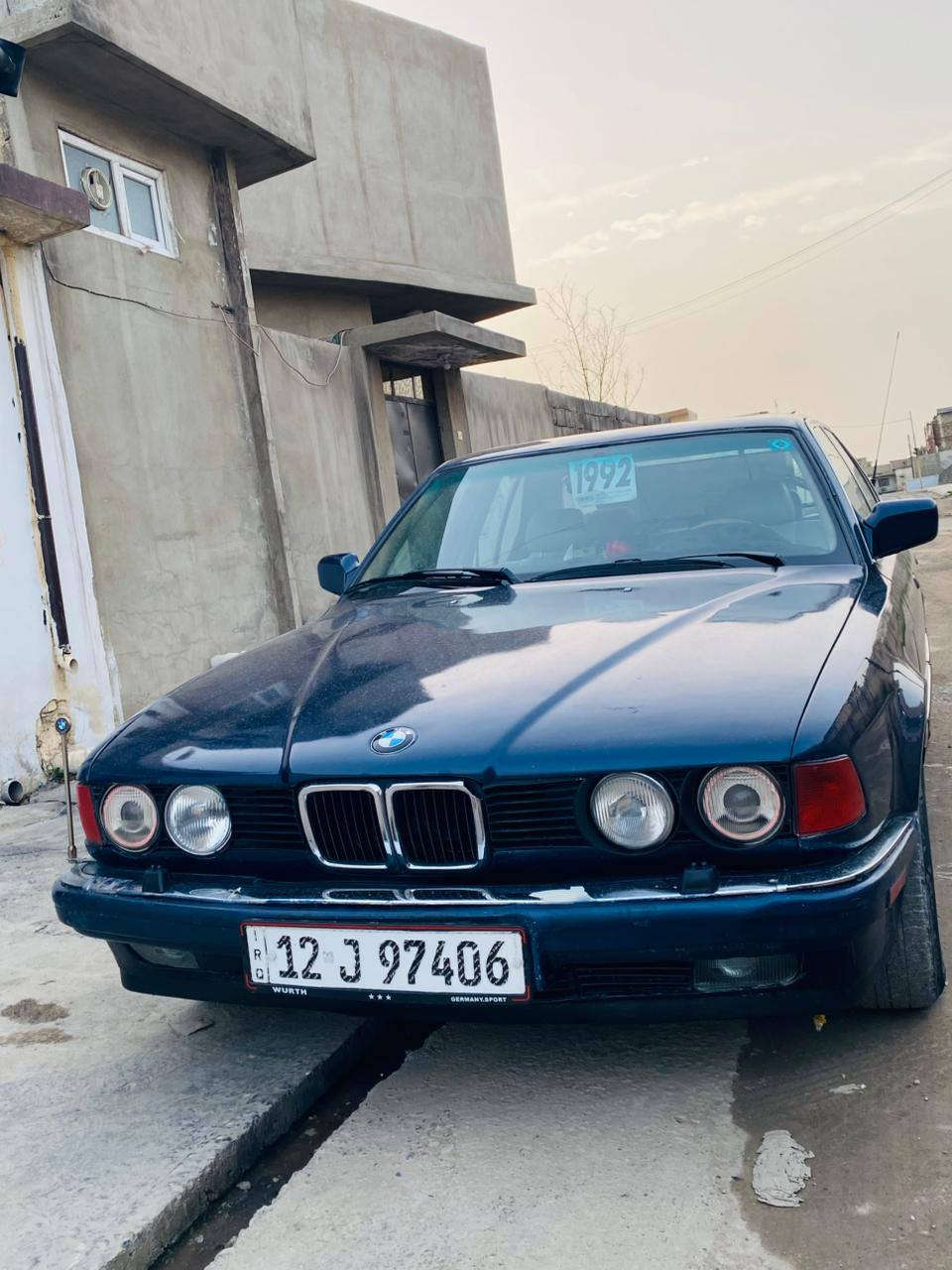 بي ام 735 أصل موديل 92 كير أوتو فول مواصفات 3 وضعيات قياده(ايكو وسبورت ونورمال)رقم نينوى انكليزي سنويه 2030  هزه جديده تايرات نضاف وياله نضاف داخل جلد ابيض #كشنات_كهرب ⚡️ #مثبت_سرعه منضومة سماعات كامله شاشه🖥️ + كامره📷 فتح سقف كهربائيات كامل 
شغاله لايتات زنون بك لايتات جدد طخم 70 بل 100 نشاط بدون حادث مصبوغه جماليه جديد فول سياره  كابون مسجل باقي عل استلام السياره كاعده ومنصوبه. ترهم قصط وترهم نقد ***********
