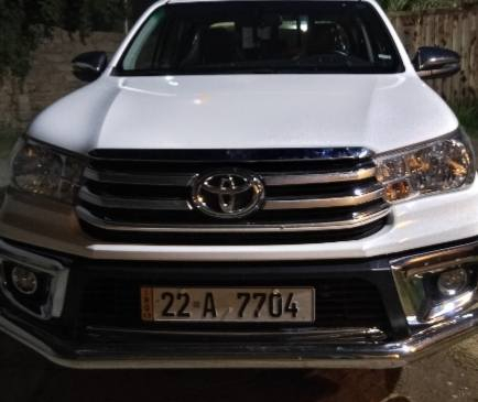 السلام عليكم ورحمة الله وبركاته 
هايلوكس موديل ٢٣  رقم اربيل  ماشية ٥٠ الف سيارة حييل نظيفة بيها فقط  ملاحظة بسيطة تعديل خفيف   اثر شخط بالجاملغ الخلفي  للاستفسار الاتصال على الرقم *********** موقع السيارة صلاح الدين
