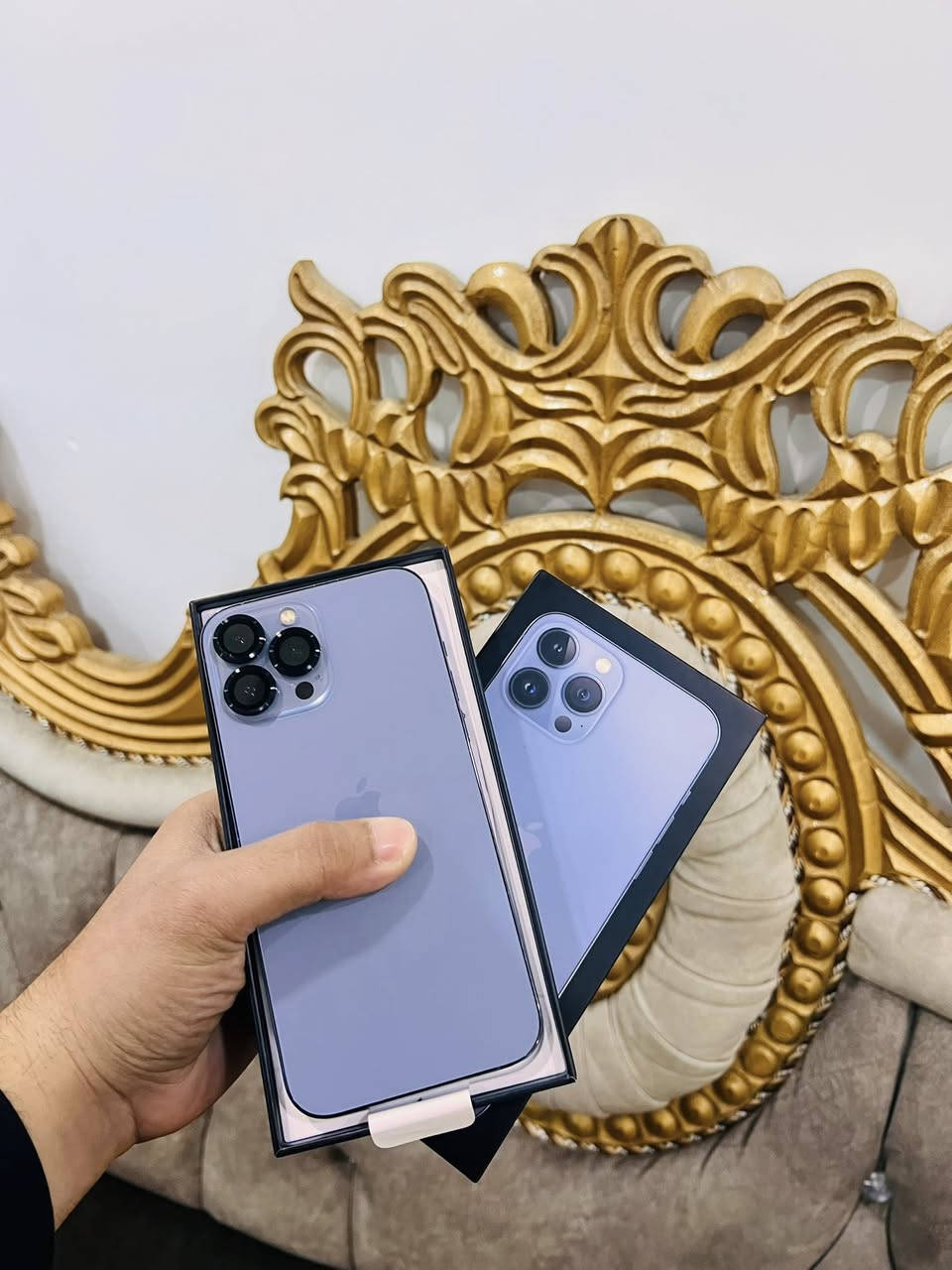 ايفون 13 برو ماكس
كرتونه الأصلي معاها 

ذاكره 256

بطاريه 95

نموذج M امريكي

نضافه 98%

الجهاز ما مفتوح وتر بروڤ

السعر 700 الف 

***********

***********
