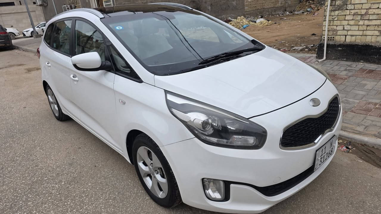 السلام عليكم
كارنز موديل ٢٠١٤ 
رقم بغداد الجديد بأسمي 
كير محرك تبريد كفاله 
بدون حادث 
بدون صبغ
ماشيه ١٠٠ وقابل لزياده 
مكاني كربلاء المقدسه
السعر (١٤٥) وبيها مجال 
أو مرواس بسياره كوري خصوصي 
***********
