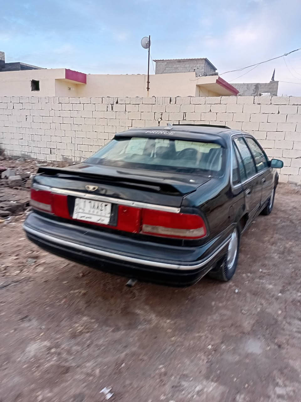 للبيع سيارة برنس موديل 95 ديالى كير عادي اصلي الماكينه  والكير نضيفات  مصبوغه حزام لجماليه  السعر 30 وبي مجال عنوان صويرة ***********
