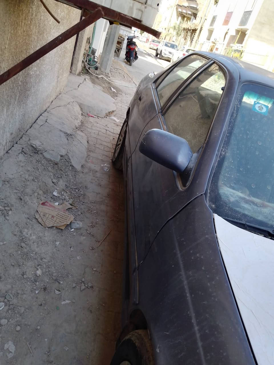 النترا دمعه موديل ٩٤البيع السياره المكينه تخربط شويه بيع على وضعه العنوان بغداد الحريه السعر ٢٥ بيه مجال رقم الهاتف ***********
