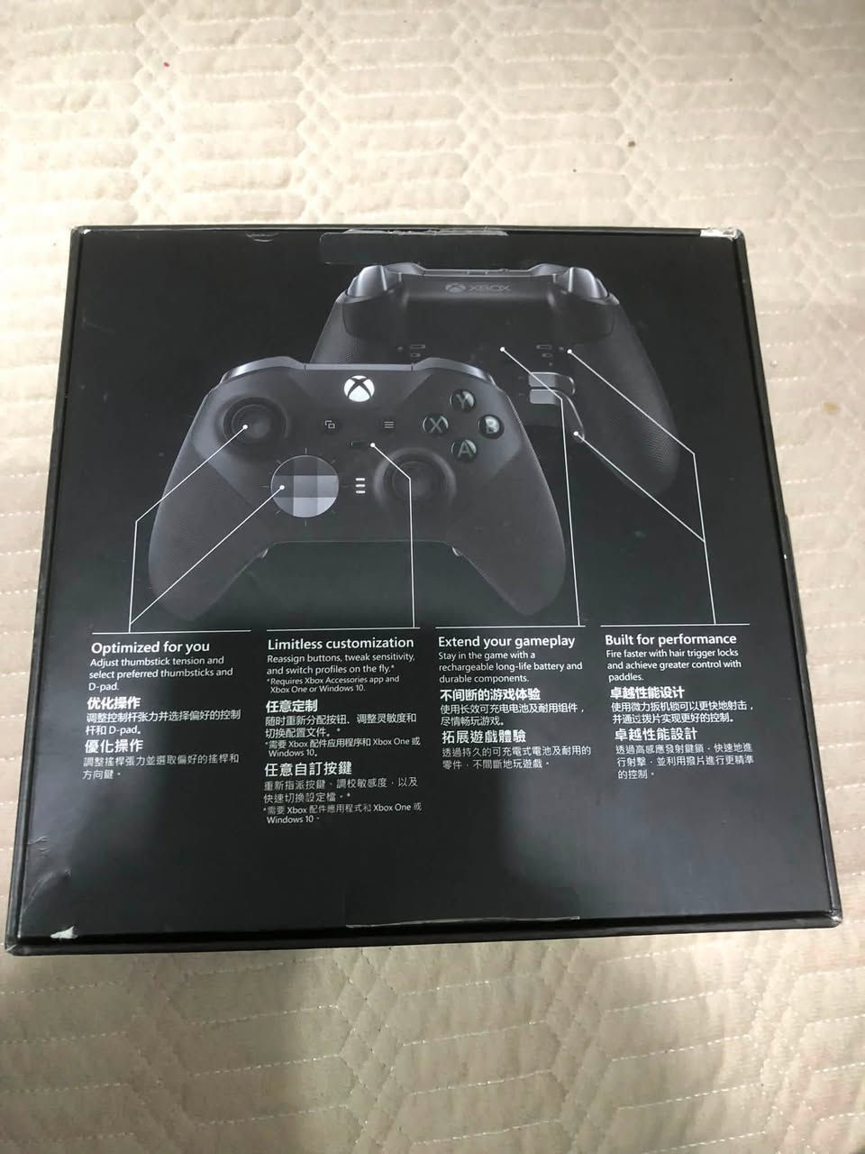 🔥 للبيع يد Xbox Elite Series 2 الأصلية 🔥
للبيع يد Elite Series 2 الأصلية، مناسبة للي يعرف يصلح أو يريدها بسعر مناسب.

الملاحظات:
 • زر LB يحتاج تصليح.
 • منفذ الشحن USB-C عطلان.
 • بيها Stick Drift خفيف.
   
عدا هالملاحظات، اليد أصلية وجودتها ممتازة، وهي فرصة للي يدور Elite Series 2 بسعر أقل من السوق.
يوجد توصيل 
💰 السعر: 45
📩 للتواصل: ***********
يوجد توصيل
