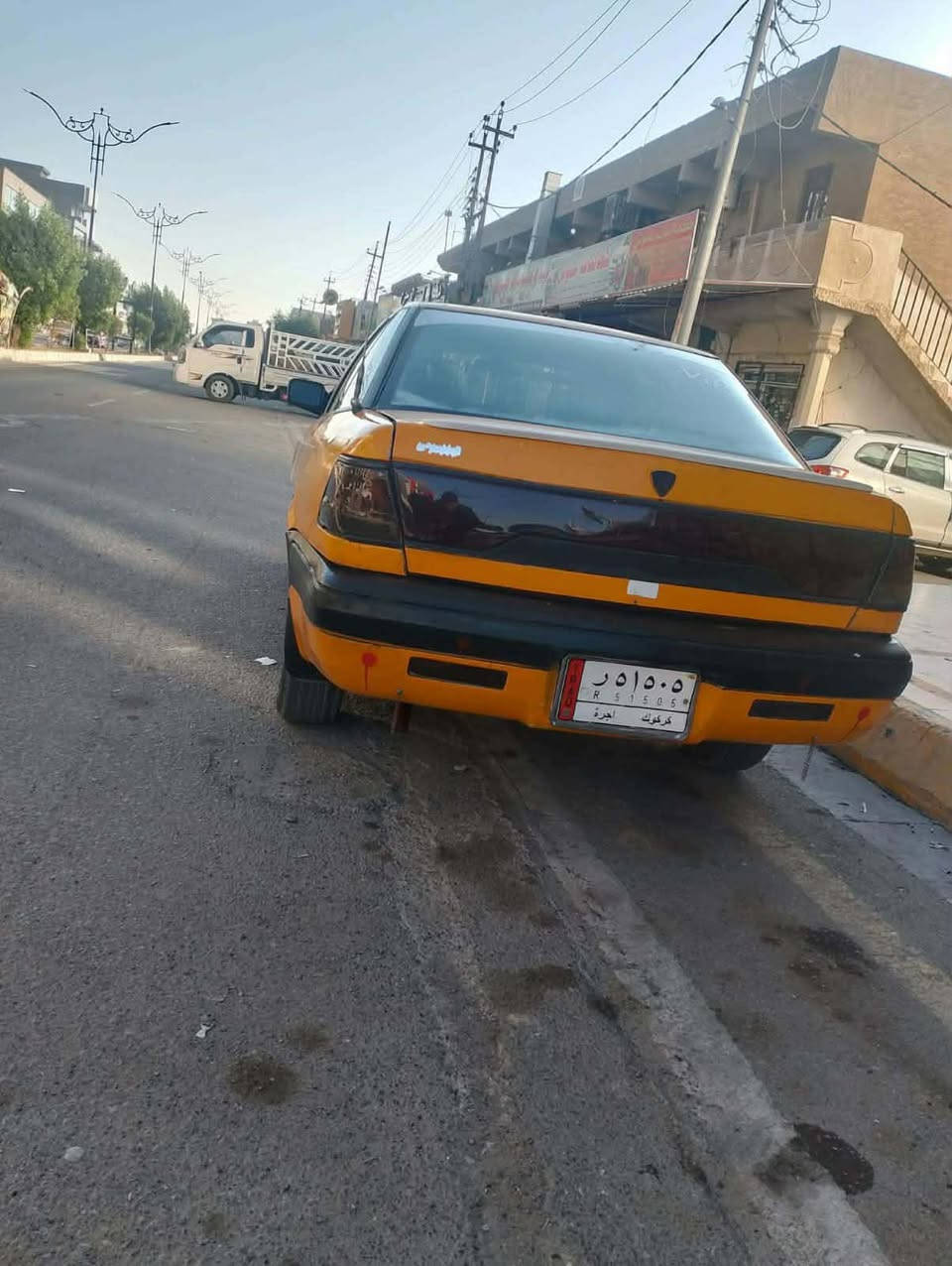 السلام عليكم دايو اسبرو مكينه بيهه خيط تبخير صاحبهه الشرعي بكركوك مامتواصل ويا بس عندي مستمسكاته كلهن 
السعر ١٥ مكلف بل نشر 
رقم صاحب السياره ***********3
